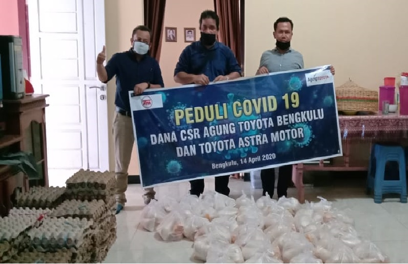 kegiatan CSR agung toyota Bengkulu 